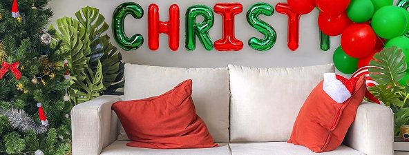 Christmas party balloon decoration ideas