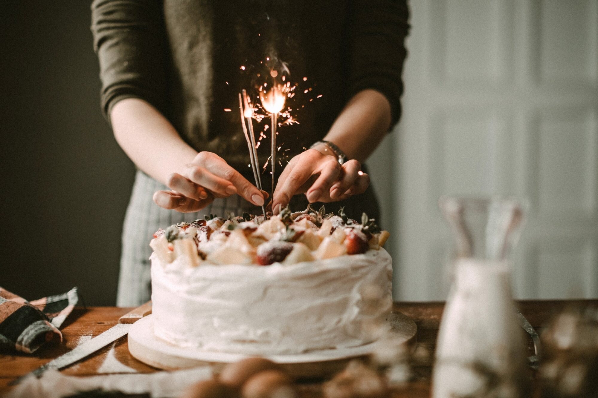 The reason behind cutting a cake and blowing candles