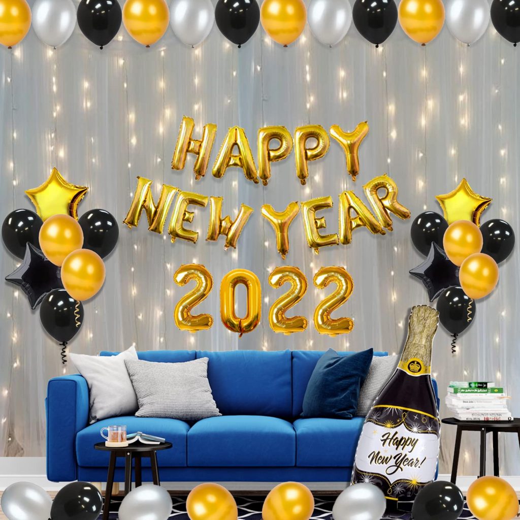new year party decoration ideas at home