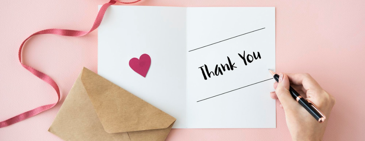 how to thank someone in mail