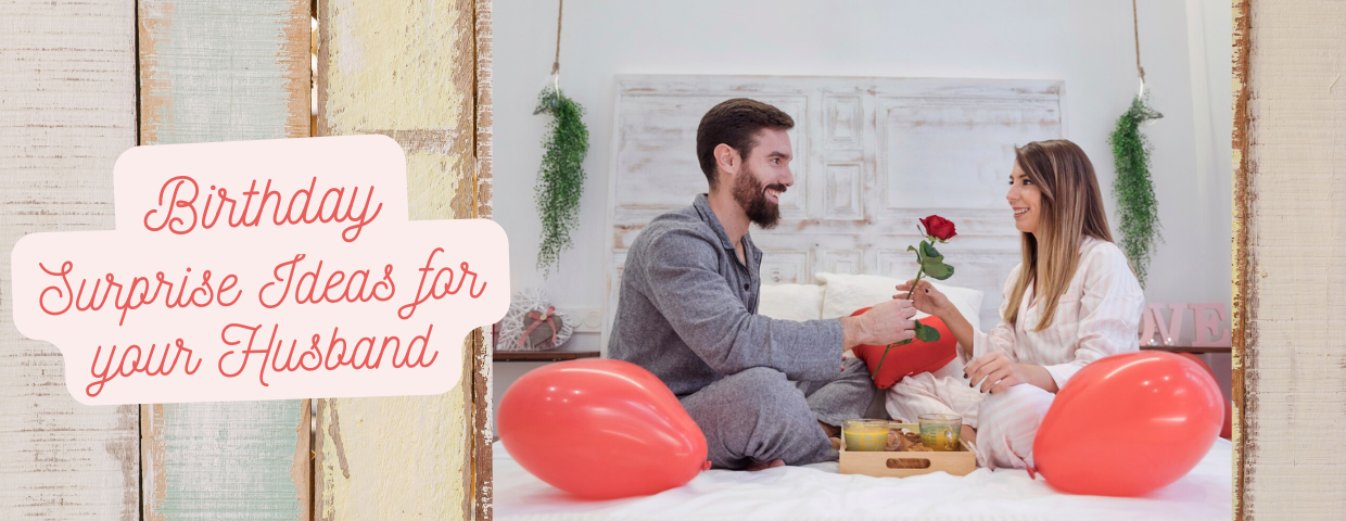 Surprise birthday celebration for deals husband